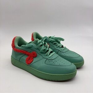 DS GF-01 By John Geiger 'Teal Pebbled Peach Chenille' Size 12 South Beach RARE